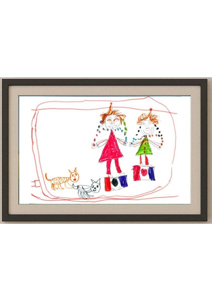 Yana Bayasitova 29X21CM Orijinal Karikatür Tablo