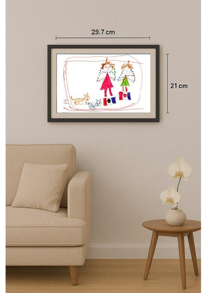 Yana Bayasitova 29X21CM Orijinal Karikatür Tablo fiyatları