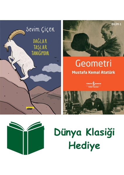 Dağlar Taşlar Tanığımdır + Geometri + Dünya Klasiği Hediye
