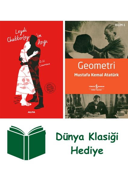 Leydi Chatterley’in Aşığı (Ciltli) + Geometri + Dünya Klasiği Hediye