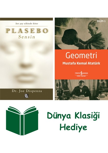 Plasebo Sensin + Geometri + Dünya Klasiği Hediye