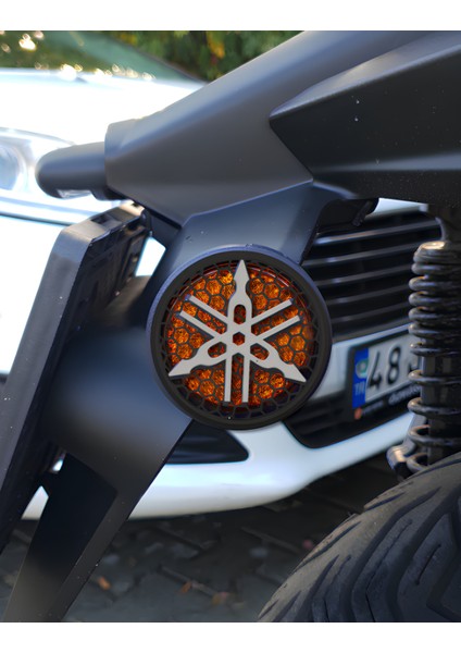 Yamaha Için Crash Bar Kırmızı Siyah Dayanıklı Motor Koruma Aksesuarı (Yan Tampon) fiyatları