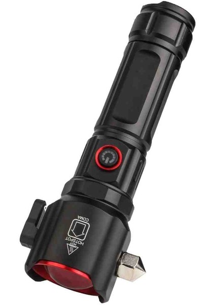 Çok Fonksiyonlu Metal 10.000 Lümen Teleskopik Zoom Taktik Fener fiyatları