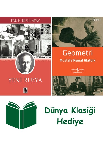 Yeni Rusya + Geometri + Dünya Klasiği Hediye