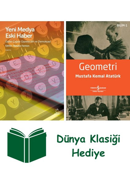 Yeni Medya Eski Haber + Geometri + Dünya Klasiği Hediye