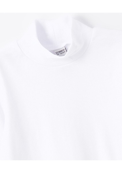 Yeni Sezon Yarım Balıkçı Yaka Basic Erkek Çocuk Tişört fiyatları