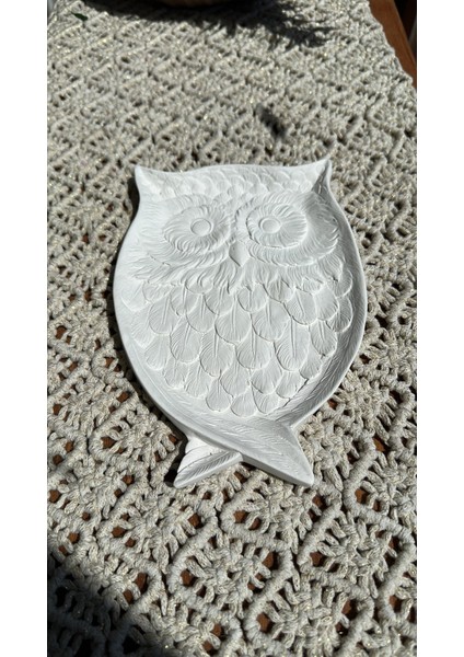 Boyanabilir Baykuş Tabak, Sonbahar Dekorasyon