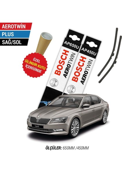 Skoda Superb Silecek Takımı (2015-2024) Bosch Aerotwin Plus