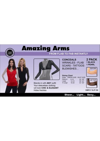 Amazing Arms Dekolte Kapatıcı - Lisinya