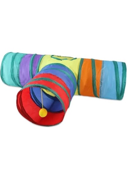 Kedi Oyun Tüneli T Şeklinde ( Lisinya )