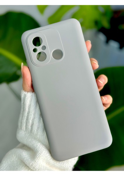 Redmi 12C Uyumlu Içi Kadife Lansman Esnek Silikon Kılıf