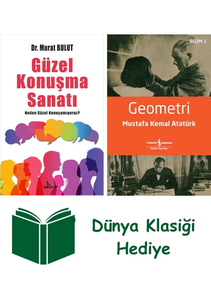 Güzel Konuşma Sanatı + Geometri + Dünya Klasiği Hediye