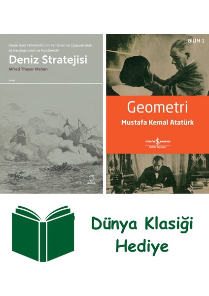 Deniz Stratejisi + Geometri + Dünya Klasiği Hediye