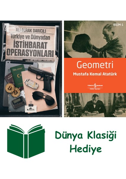 Türkiye ve Dünyadan Istihbarat Operasyonları + Geometri + Dünya Klasiği Hediye