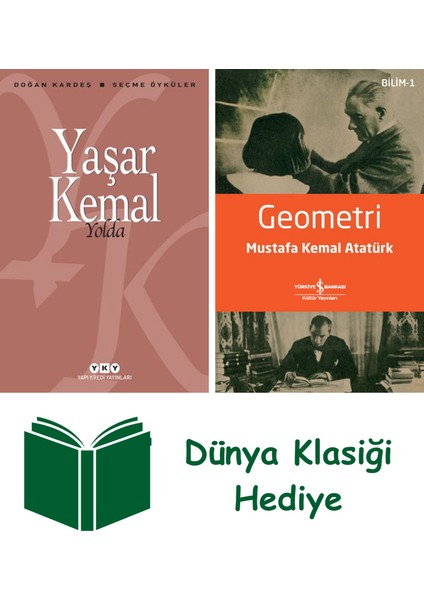 Yolda + Geometri + Dünya Klasiği Hediye