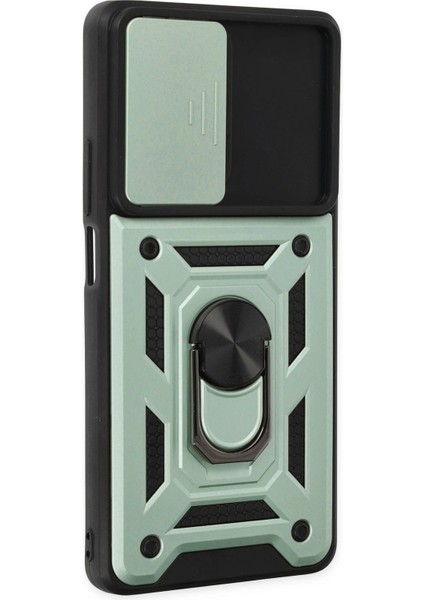 Xiaomi Mi 11T Pro Kılıf Pars Lens Yüzüklü Silikon - Yeşil - FKU6633-1816 fiyatları