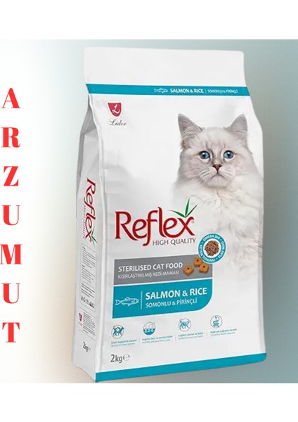 Somonlu Ve Pirinçli Kısırlaştırılmış Yetişkin Kedi Maması