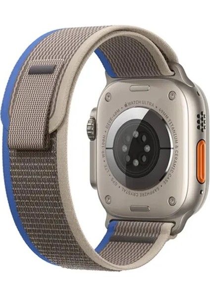 Ally Apple Watch 7-8 41MM 6-5-4 40MM Field Loop Kayış Kordon 3-2-1 38MM-(5775) - ?83?27E7-7G6683