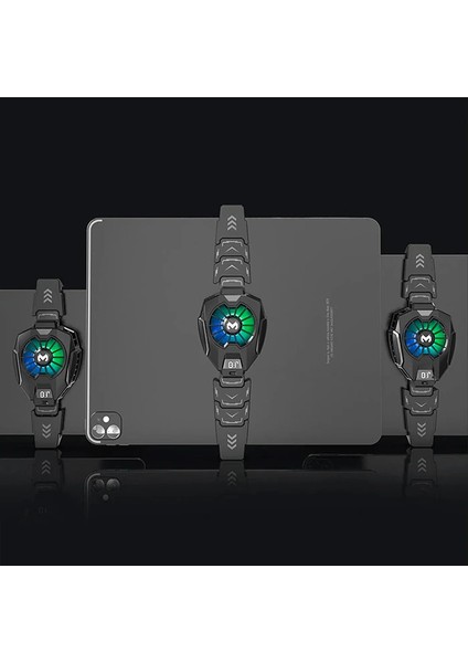 Memo DL05T Dijital Göstergeli Tablet Soğutucu Gamer Oyuncu Radyatör Soğutma Fan? - ?14?73E6-9G7 indirimleri