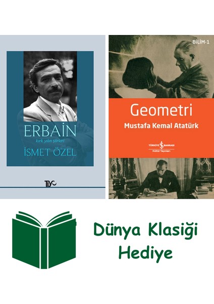 Erbain + Geometri + Dünya Klasiği Hediye