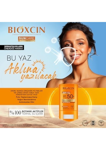 Bioxcin Stick Spf 50 Hassas Bölgeler Için Yüksek Korumalı Güneş Kremi fiyatları