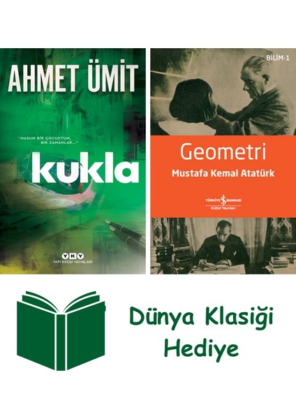Kukla + Geometri + Dünya Klasiği Hediye