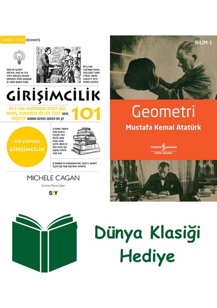 Girişimcilik 101 + Geometri + Dünya Klasiği Hediye