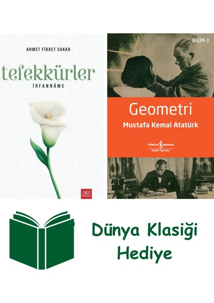 Tefekkürler - Irfanname + Geometri + Dünya Klasiği Hediye