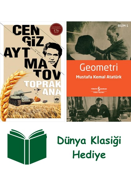Toprak Ana + Geometri + Dünya Klasiği Hediye