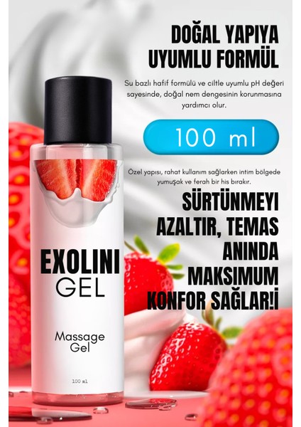 Çilek Aromalı Anal Jel 100 ml | Tatlı Temas, Akıcı Dokunuş, Konforlu Deneyim fiyatları