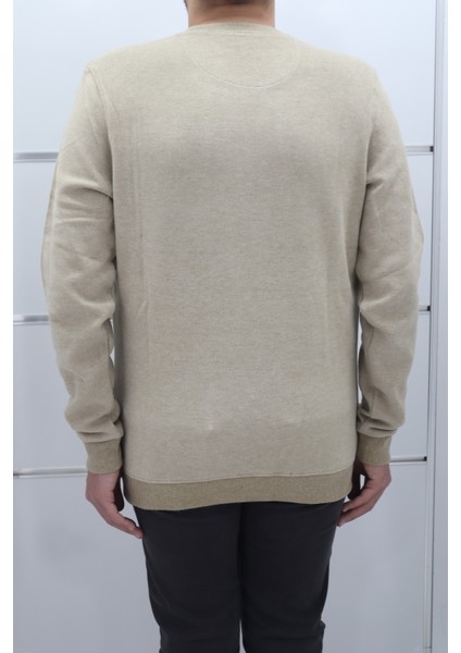 Fistan Store Erkek Desenli Spor Kesim Normal Kalıp Bisiklet Yaka Selanik Kumaşlı Kışlık Kazak modelleri