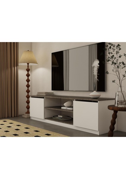 Bade Tv Ünitesi Hanoi Beyaz fiyatları