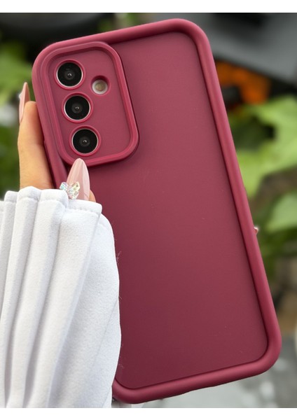 Galaxy A55 Uyumlumat Lansman Parmak Izi Bırakmaz Silikon Kılıf fiyatları