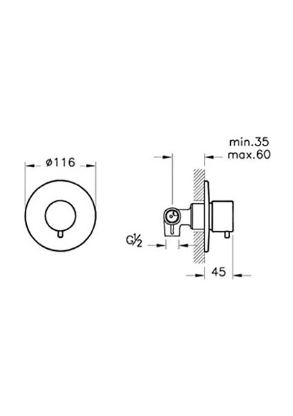 A41656 2 Yollu Yönlendirici Krom fiyatları