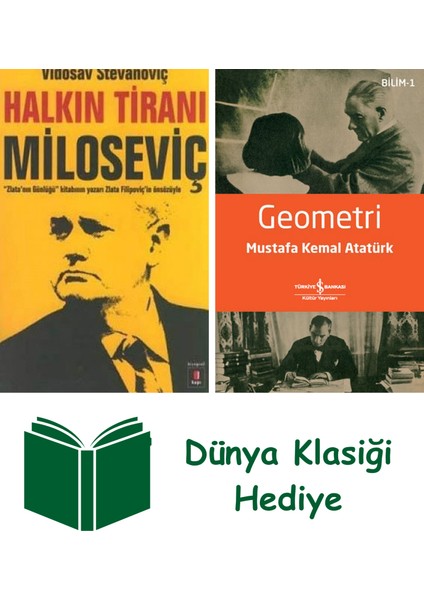 Halkın Tiranı Miloseviç + Geometri + Dünya Klasiği Hediye