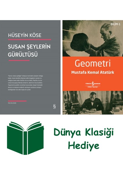Susan Şeylerin Gürültüsü + Geometri + Dünya Klasiği Hediye