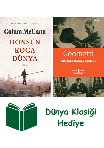 Dönsün Koca Dünya + Geometri + Dünya Klasiği Hediye