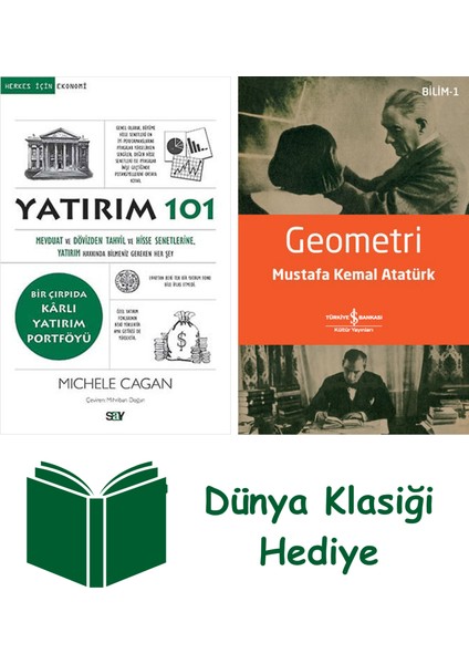 Yatırım 101 + Geometri + Dünya Klasiği Hediye