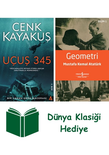 Uçuş 345 + Geometri + Dünya Klasiği Hediye