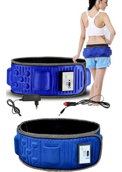 Titreşimli Masaj Kemeri Göbek Eritme Aleti 5 Motorlu 7 Programlı Bacak Göbek Yağ Eritme Cihazı fiyatları