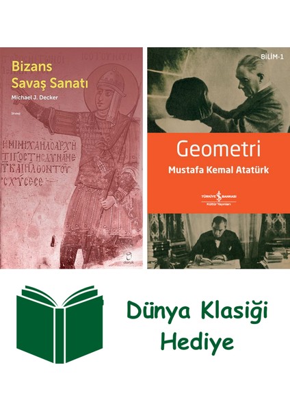 Bizans Savaş Sanatı + Geometri + Dünya Klasiği Hediye