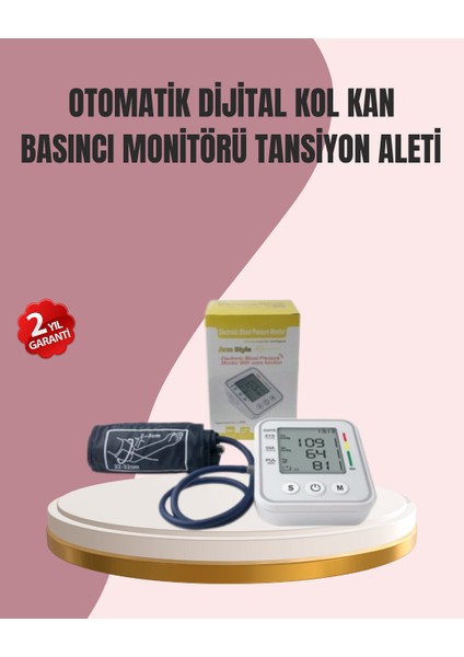 Yüksek Hassasiyetli Dijital Tansiyon Ölçer - F710K985-U04710