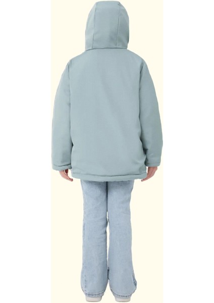 Kız Çocuk Kürklü Su ve Rüzgar Geçirmez Kapüşonlu 3 Kışlık Mont & Kaban & Parka fırsatları