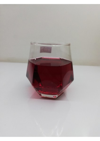 Sadaf Heart - 6 Adet Mini Cam Sosluk Kahve Yanı Lokumluk Reçellik Sunumluk Dekoratif Tabak - 65 ml