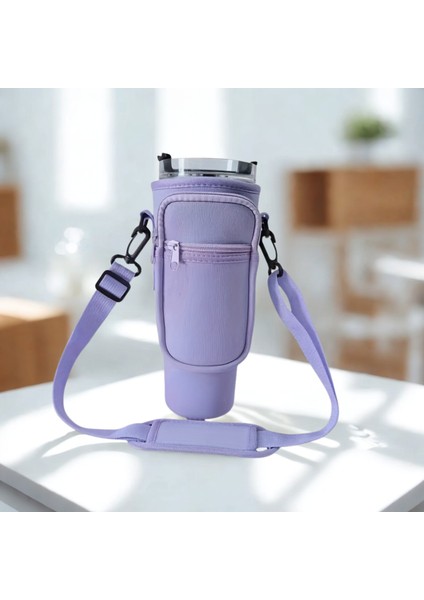 Stanley Quencher Pipetli 1.18 Lt Termos Kılıfı Omuz Askılı Termos Çanta Fermuarlı Cepli Kılıf Çanta fiyatları