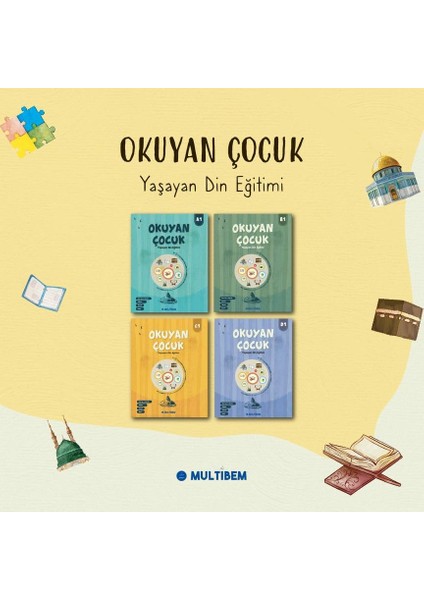 Okuyan Çocuk Serisi - Kur'an-I Kerim Eğitim Seti