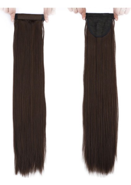 Fiber Sentetik Sihirli At Kuyruğu - Orta Kumral modelleri