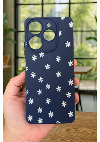 Tecno Spark 10 Pro Uyumlu Mini Papatya Desenli Silikon Darbe Emici Klasik Korumalı Rubber Kılıf fiyatları