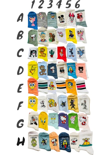 Seç Beğen Kendi 10'lu Setini Oluştur Pamuklu Kolej Çorap fiyatları