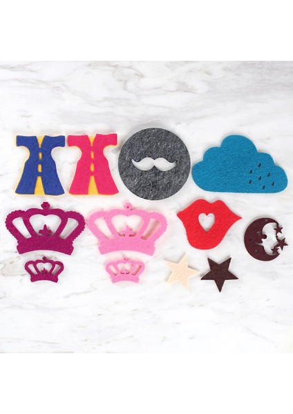 Loren 10 Paket Parti Konseptli Keçe Set-3